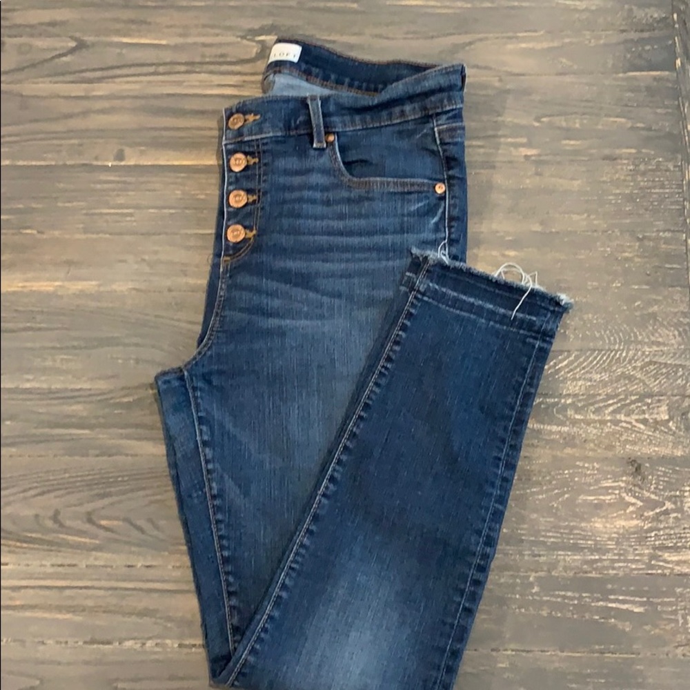 LOFT skinny jeans